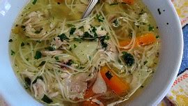 Polévka z kuřecích drobů